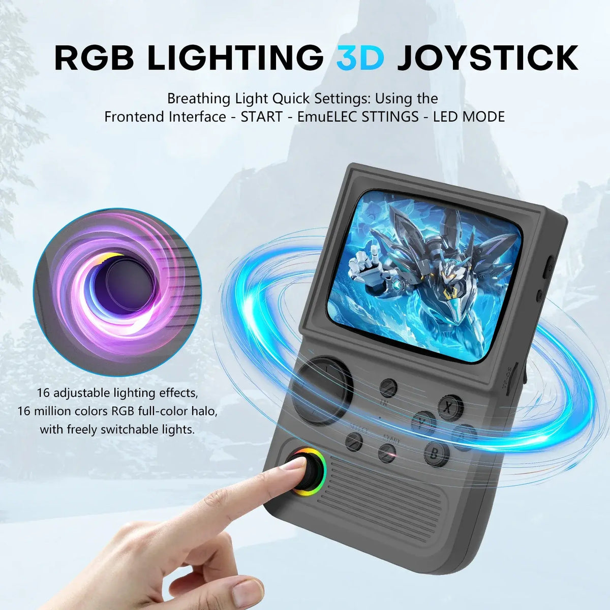 AISLPC R36T Handheld Game Console 18000+Game 3.5'' IPS Screen Wi-Fi Multiplayer Portable Pocket TV Video Console Ship From US - Nexvibe