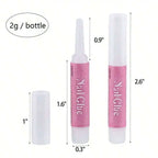 Nail Glue, Super Strong Nail Glue For Acrylic Nails Long Lasting Professional Nail Tip Glue For Press On Nails Bond For Acrylic Nails Adhesive Nail Glue For False Nail Tips 2g/0.07OZ/PCS