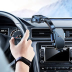 GPS Navigation Car Phone Bracket - Universal Dashboard Windshield Desk Hanging Cellphone Stand
