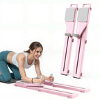 MERACH Pilates Board Multifunctional Abdominal Plate Detachable Ab Trainer with Anti-Slip Design Portable Pilates Reformer