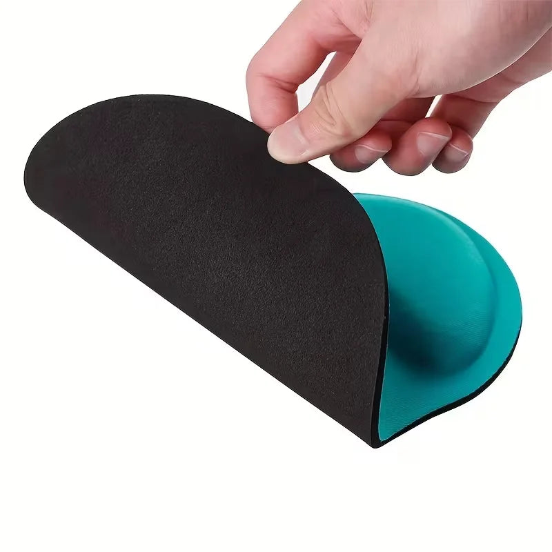 EVA Wrist Support Mouse Pad, Office Keyboard Wrist Rest, Memory Foam Non-slip Mouse Pad
