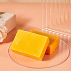 Lemon Turmeric Kojic Soap,Natural Handmade Soap,Turmeric Soaps Bar For Face And Body, Smooth Skin Tumeric Soapes,Deep Cleansing Soaps For Men & Women