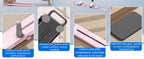 MERACH Pilates Board Multifunctional Abdominal Plate Detachable Ab Trainer with Anti-Slip Design Portable Pilates Reformer