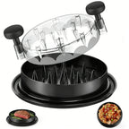 Chicken Shredder 8 Inches, Chicken Breast Shredder Tool, Cooked Meat Shredder With Clear Lid, Ergonomic Design, Auti-slip, Easy To Clean, Chicken Shredder Tool Twist, Chicken Grinder
