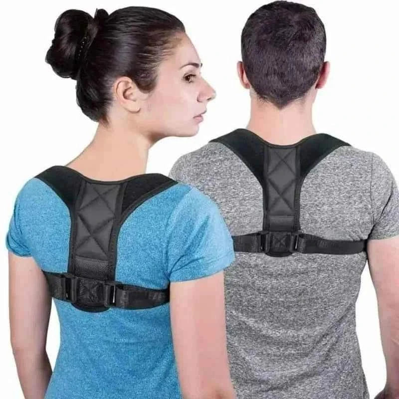 Men and Women Sitting Posture Correction Belt Shoulder Straight Back Back Posture Correction Belt Hunchback Corrector Adult
