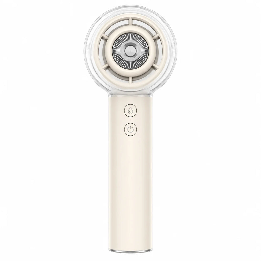 Misting Portable Handheld Fan 6000mAh Rechargeable Battery, Personal Mini Fans with 4 Strong Windfor Travel, Camping, Beach