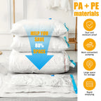 Vacuum Storage Bags with Electric Pumps That Save Space, Available in Multiple Sizes (S/M/L), Made of PA+PE Material, Featuring