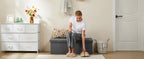 JHK Folding Storage Ottoman Bench Living Room Hidden Storage Footstool Toy Box Bedroom Strong Load-bearing Capacity Stool