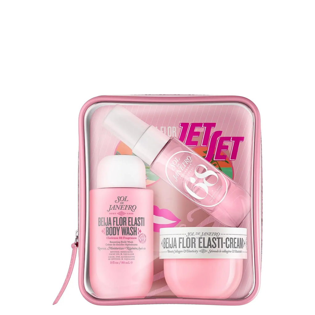 Sol de Janeiro Cheirosa Perfume Mist Gift Set – Tropical Dragon Fruit, Lychee, Vanilla & Musk Scent, Refreshing Hair & Body Fragrance, Perfect Present for Women, Summer-Ready Aroma