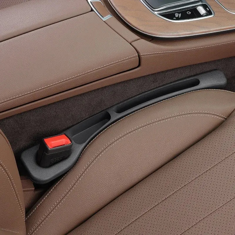 Automotive Interior Products – Car Seat Gap Plug Leak-Resistant Strip & Multipurpose Storage Box - black / United States