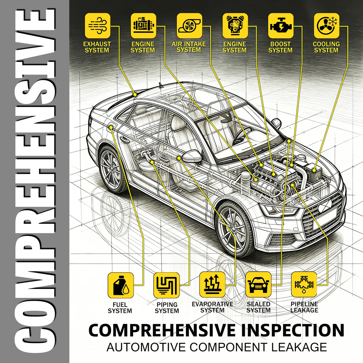 Automotive Smoke Leak Detection/Vacuum Leak Detection Tool - United States