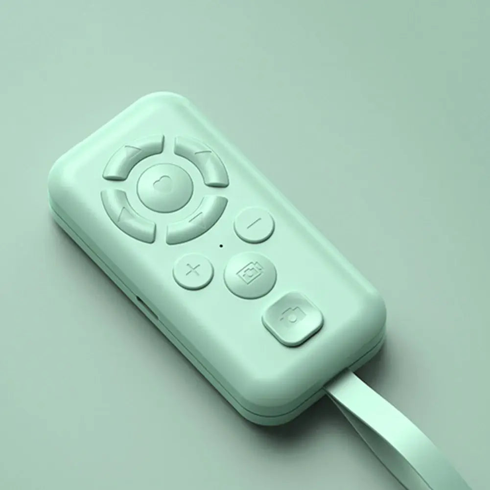 BT Remote Control Multi-Function Mini Self-Timer BT 5.3 Wireless Phone‌ Controller for Content Navigation Novel Reading - Nexvibe