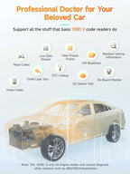 Car Battery Jump Starter with OBD2 Scanner 5000A Battery Jumper Starter，Code Reader for Check Engine Light Diagnostic