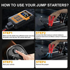 Car Battery Jump Starter with OBD2 Scanner 5000A Battery Jumper Starter，Code Reader for Check Engine Light Diagnostic