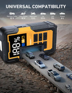 Car Battery Jump Starter with OBD2 Scanner 5000A Battery Jumper Starter，Code Reader for Check Engine Light Diagnostic