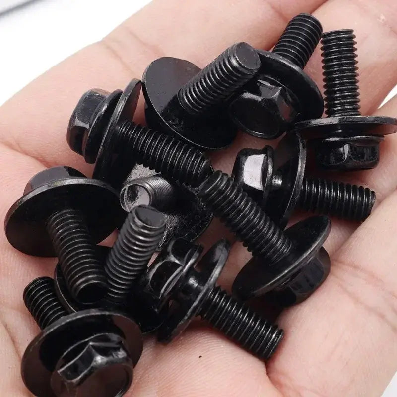 Car Body Bolts U Type Nut Clips M6 Automobile Bumper Fender Rivet Engine Cover Undertray Splash Shield Guard Liner Screws Clips - Nexvibe