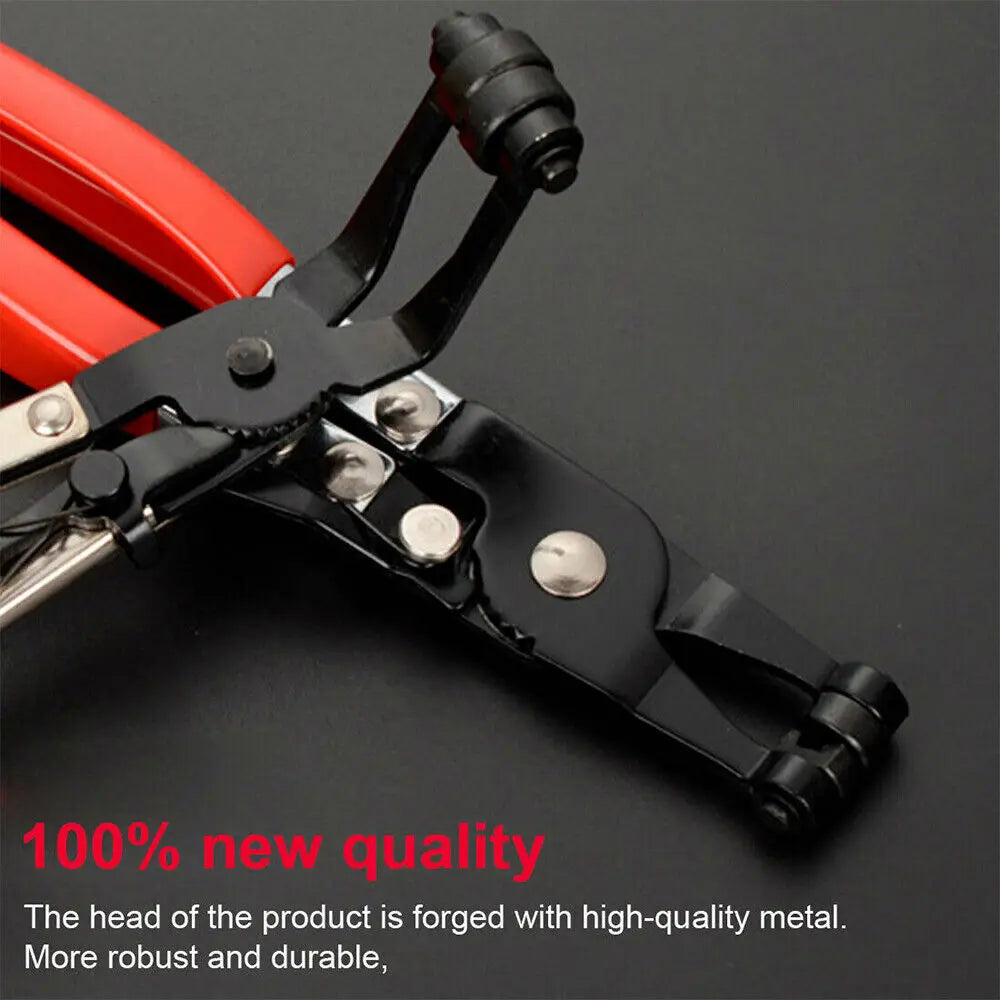 Car Hose Clamping Pliers Bendable Hose Clamps Cable Type Flex Cable Straight Hose Bundle Removal Long Clamps Auto