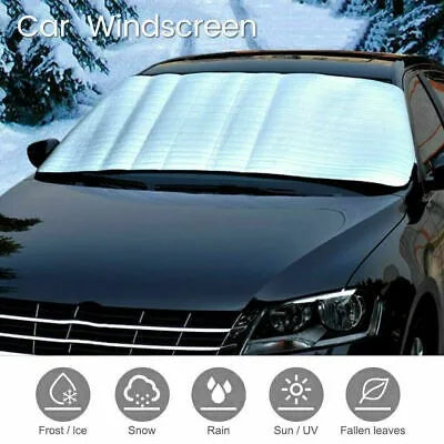 Car Windscreen Windshield Frost Cover Winter Resistant Ice Snow Shield Front Protector Car Shade Cover For Front