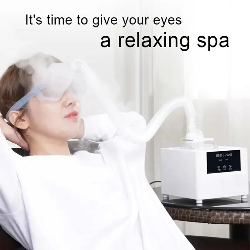 Cold Hot Nano Mist Eye Atomizer Portable Eye SPA Steamer Relieve Eye Fatigue Dry Eyes Dark Circles Moisturizing Eye Care Device - Nexvibe