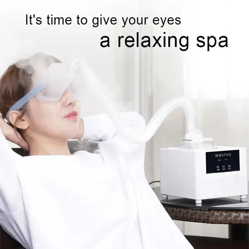 Cold Hot Nano Mist Eye Atomizer Portable Eye SPA Steamer Relieve Eye Fatigue Dry Eyes Dark Circles Moisturizing Eye Care Device - Nexvibe