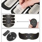 Electric Muscle Stimulator EMS Wireless Buttocks Hip Trainer Abdominal ABS Stimulator Fitness Body Slimming Massager - Nexvibe