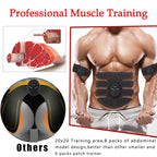 Electric Muscle Stimulator EMS Wireless Buttocks Hip Trainer Abdominal ABS Stimulator Fitness Body Slimming Massager - Nexvibe