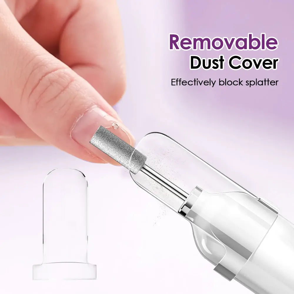 Electric Nail Polisher Drill Bits Set Nails Grinding Polishing Cuticle Trimmer Art Sanding File Pen Manicure