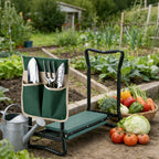 Ergonomic Foldable Garden Kneeler Seat – Your Must-Have Gardening Companion - United States