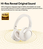 Experience Superior Sound Quality with QCY H3 ANC Wireless Headphones - 60H Battery Life & Advanced Noise Cancellation