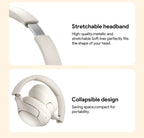 Experience Superior Sound Quality with QCY H3 ANC Wireless Headphones - 60H Battery Life & Advanced Noise Cancellation