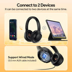 Experience Superior Sound Quality with QCY H3 ANC Wireless Headphones - 60H Battery Life & Advanced Noise Cancellation