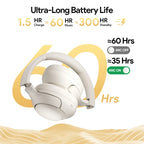 Experience Superior Sound Quality with QCY H3 ANC Wireless Headphones - 60H Battery Life & Advanced Noise Cancellation