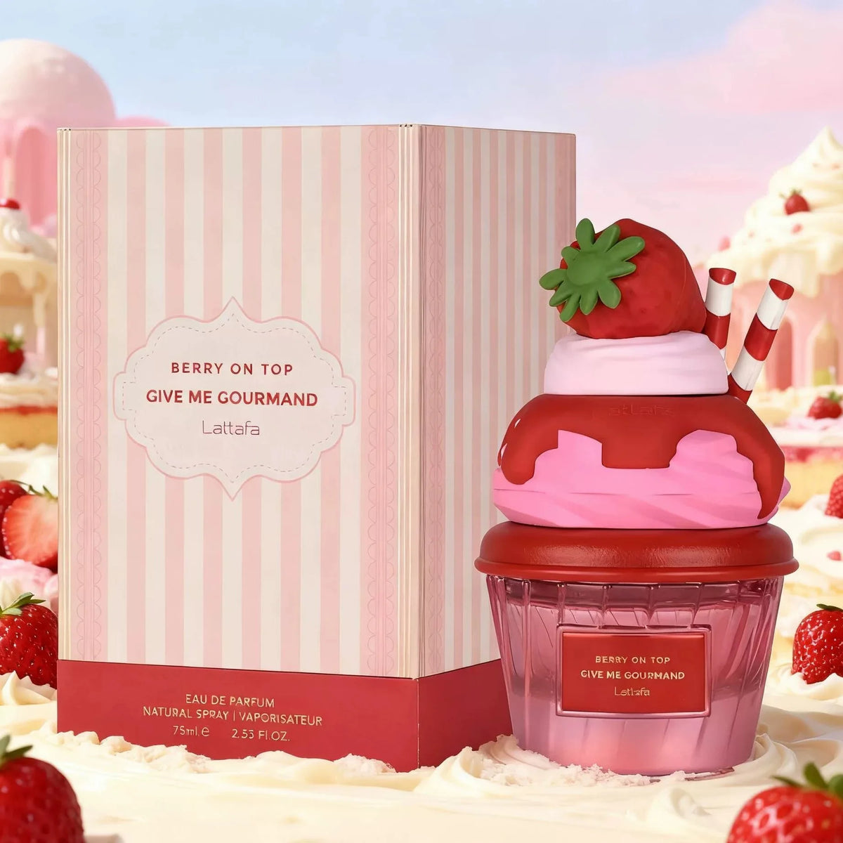 GIVE ME GOURMAND is a new product with six styles of delicacies women’s perfume and spray - BERRY ON TOP / United States