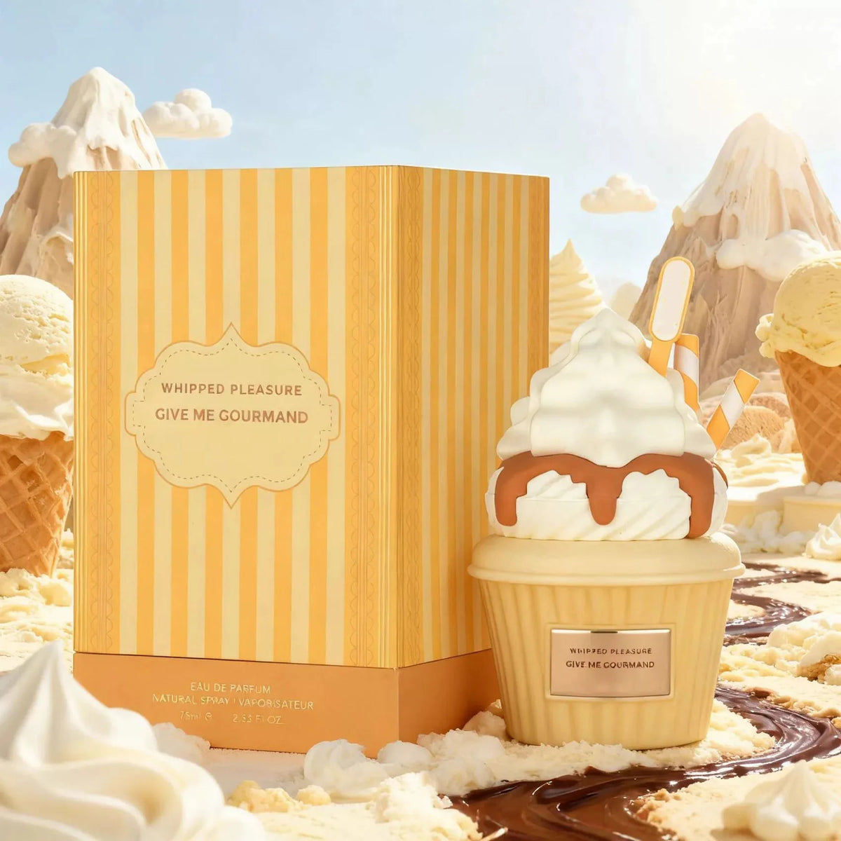 GIVE ME GOURMAND is a new product with six styles of delicacies women’s perfume and spray - WHIPPED PLEASURE / United