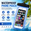 3 Pack Waterproof Floating Cell Phone Pouch Dry Bag Case Cover