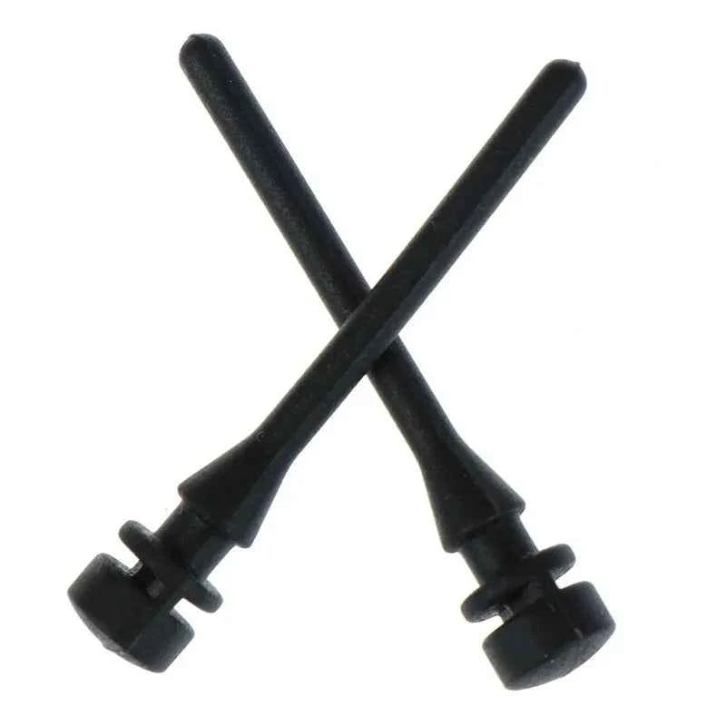 Goldpo Screw Pin Rivet Rubber Fan Noise Absorbtion Anti Vibration Mount Silicone Shock-absorbing Nails Black