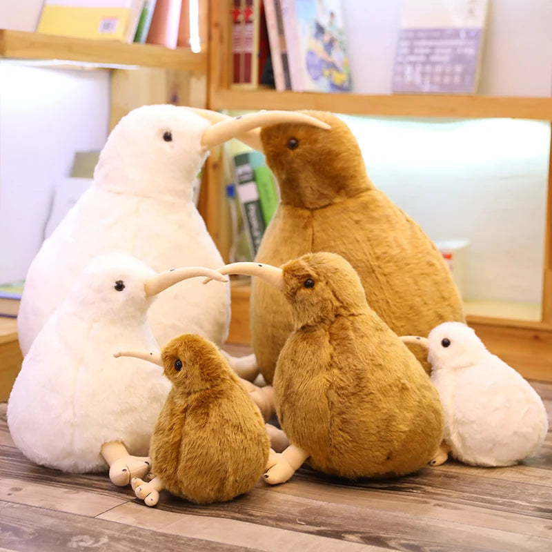 1pc 20cm Cute Lifelike Kiwi Bird Plush Toy Soft Pillow New Zealand Stuffed Plush Animals Kids Toy Gift for Children Boy Birthday
