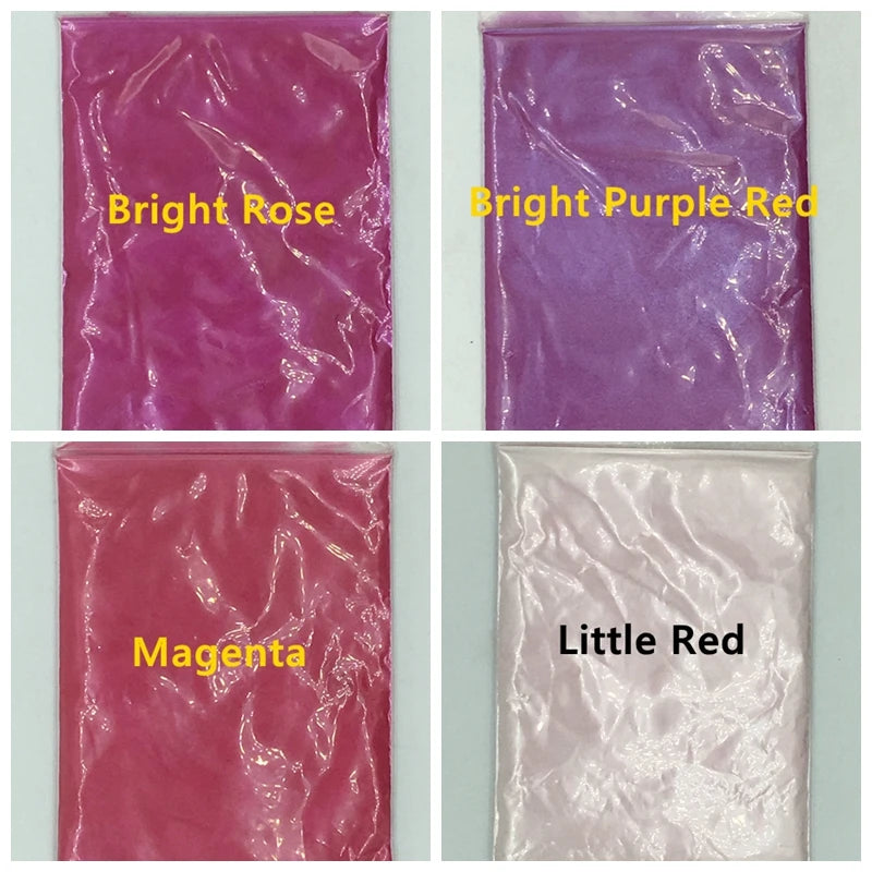 10g Mica Powder Pigment for Nail Glitter.Cosmetic, Resin with Pearlescent Pearl Luster, for DIY Soap Making, for Slime, DIY Craf