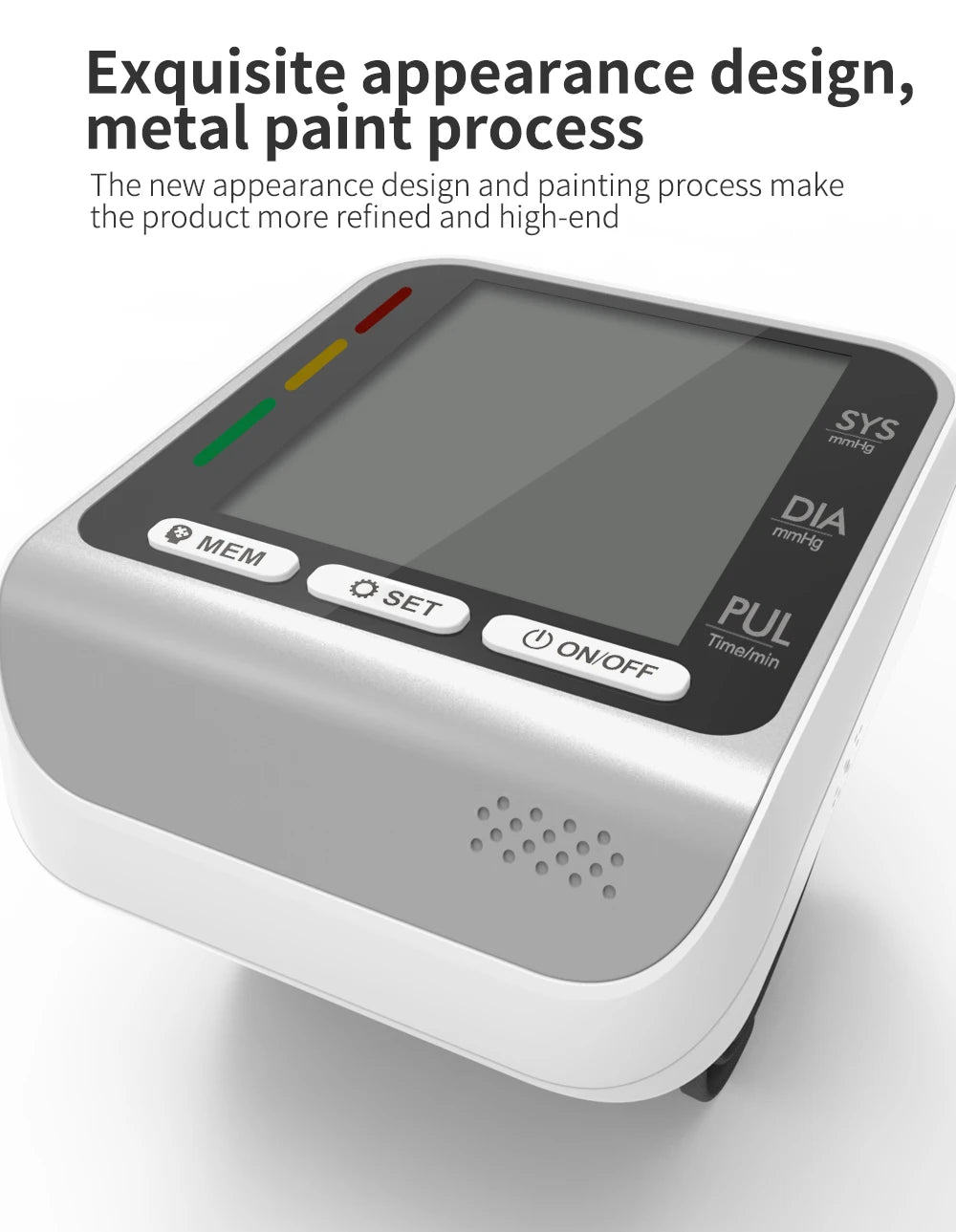 Tensiometer Or Finger Oximeter Medical Digital Blood Pressure Monitor Heart Rate Pulse Meter Household Automatic Tonometer