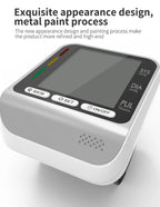 Tensiometer Or Finger Oximeter Medical Digital Blood Pressure Monitor Heart Rate Pulse Meter Household Automatic Tonometer
