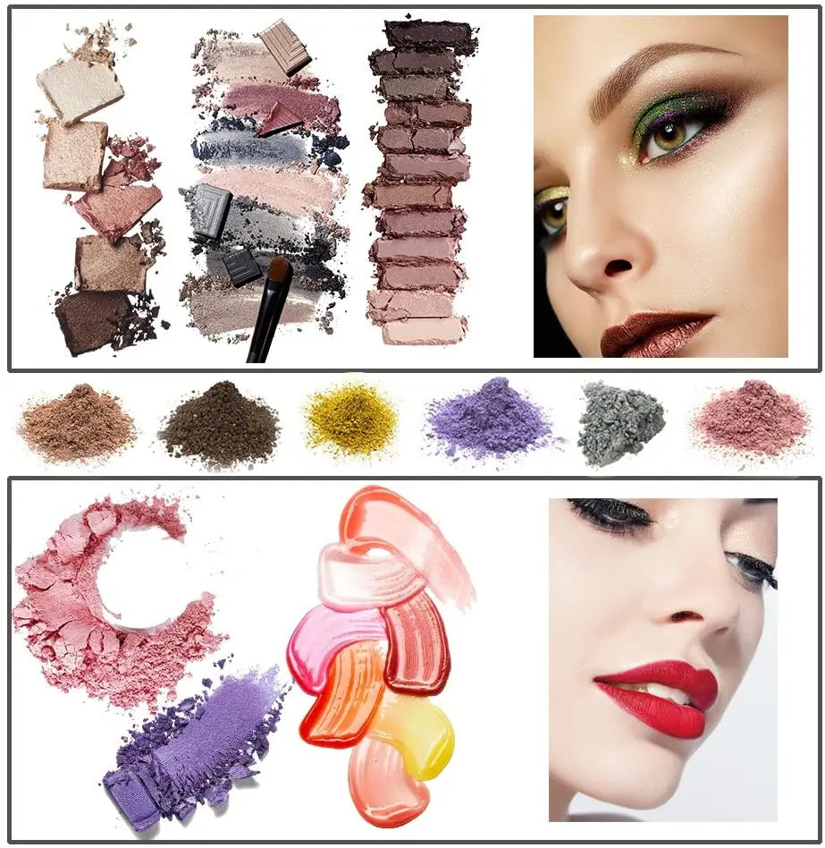 10g Mica Powder Pigment for Nail Glitter.Cosmetic, Resin with Pearlescent Pearl Luster, for DIY Soap Making, for Slime, DIY Craf