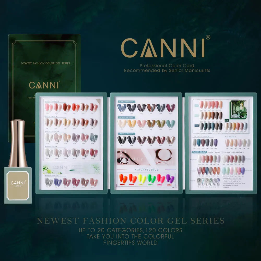 CANNI 16ml TPO FREE BaseCoat Topcoat Functional Gel Thick Basecoat Primer Diamond Glitter Matt Topcoat Nail Art UV LED Polish