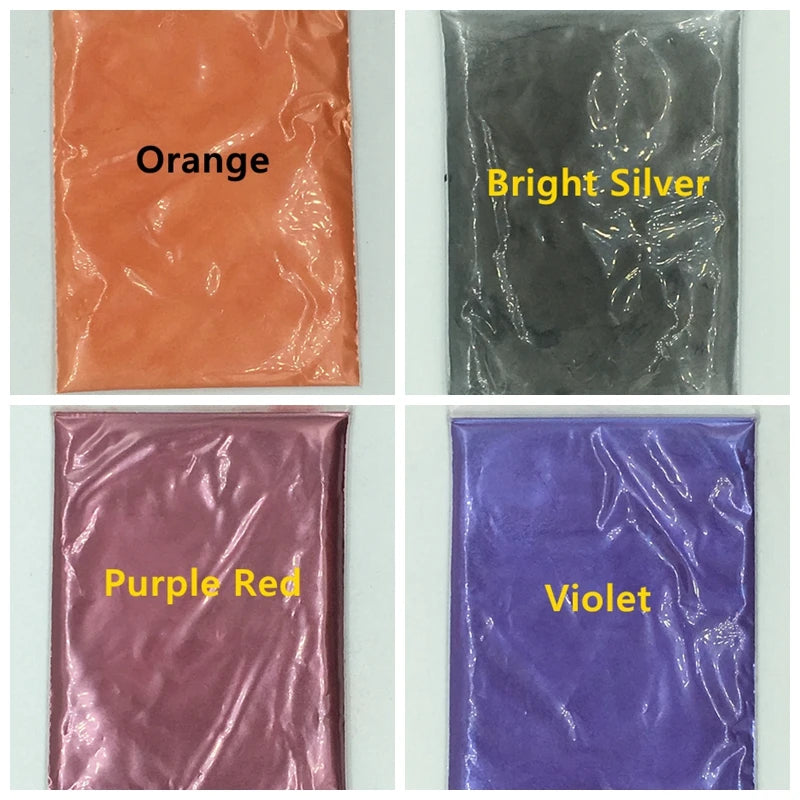 10g Mica Powder Pigment for Nail Glitter.Cosmetic, Resin with Pearlescent Pearl Luster, for DIY Soap Making, for Slime, DIY Craf