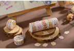 100 pcs Kawaii Cloud Zoo Masking Washi Tape Cute Cat penguin Decorative Adhesive Tape Decora Diy Scrapbooking Sticker Label