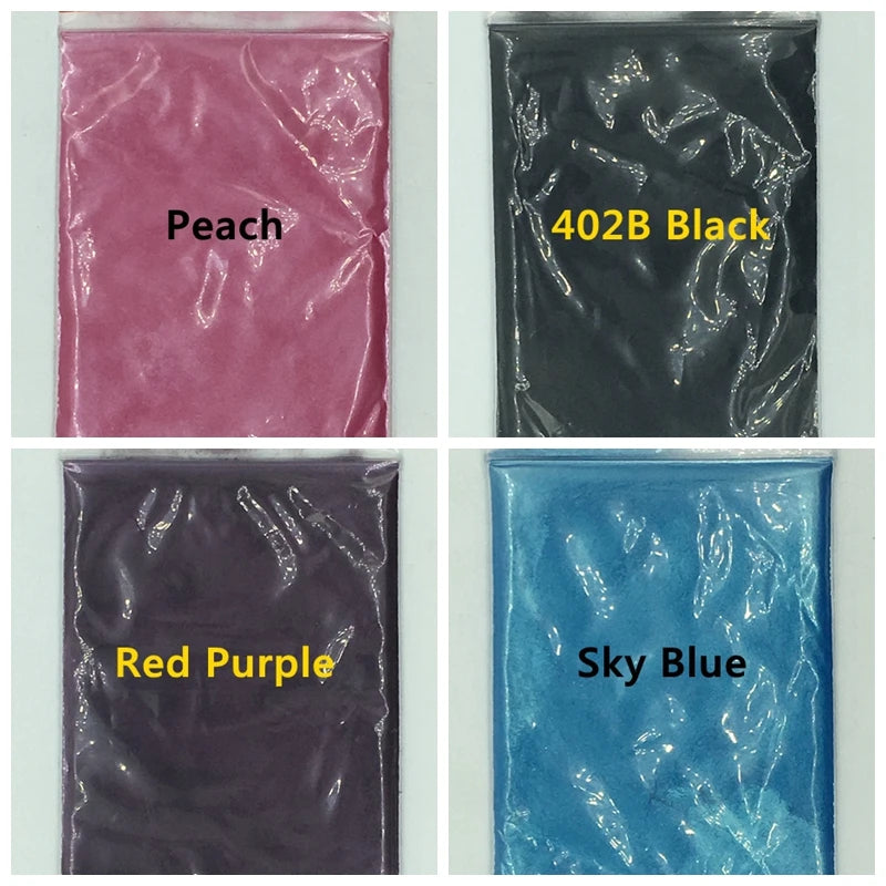 10g Mica Powder Pigment for Nail Glitter.Cosmetic, Resin with Pearlescent Pearl Luster, for DIY Soap Making, for Slime, DIY Craf
