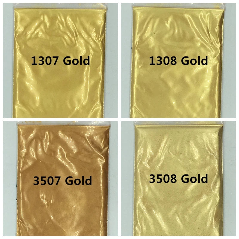 10g Mica Powder Pigment for Nail Glitter.Cosmetic, Resin with Pearlescent Pearl Luster, for DIY Soap Making, for Slime, DIY Craf