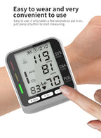 Tensiometer Or Finger Oximeter Medical Digital Blood Pressure Monitor Heart Rate Pulse Meter Household Automatic Tonometer
