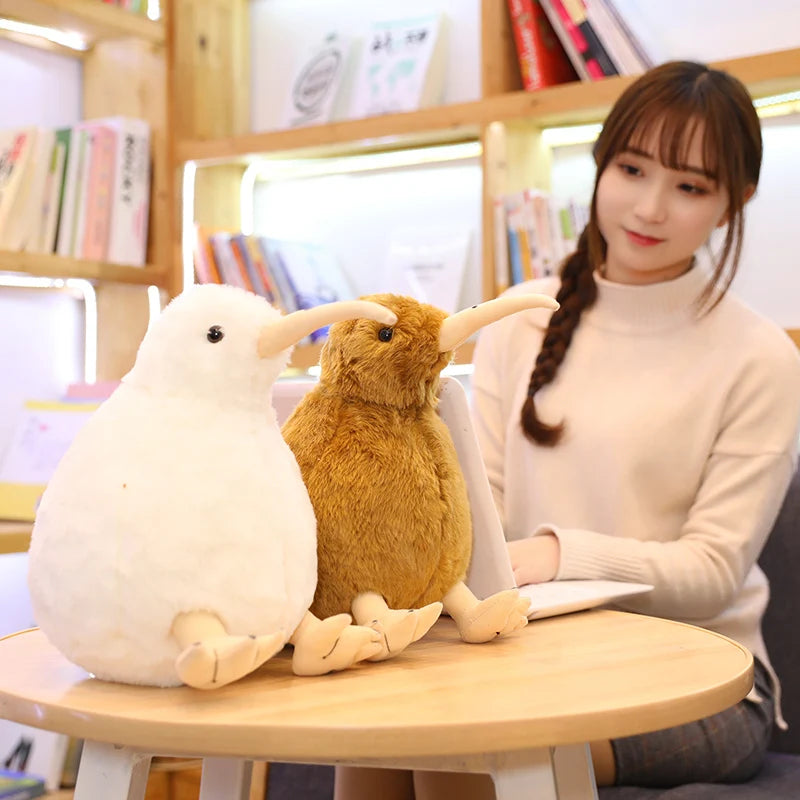 1pc 20cm Cute Lifelike Kiwi Bird Plush Toy Soft Pillow New Zealand Stuffed Plush Animals Kids Toy Gift for Children Boy Birthday