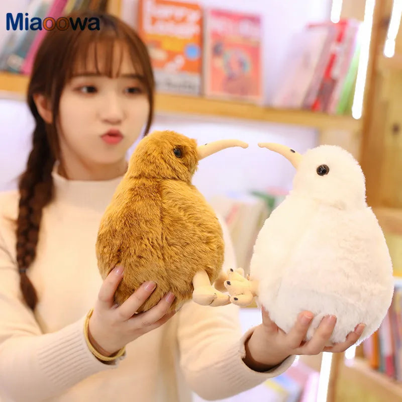 1pc 20cm Cute Lifelike Kiwi Bird Plush Toy Soft Pillow New Zealand Stuffed Plush Animals Kids Toy Gift for Children Boy Birthday