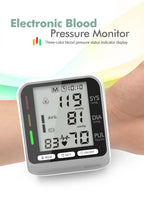 Tensiometer Or Finger Oximeter Medical Digital Blood Pressure Monitor Heart Rate Pulse Meter Household Automatic Tonometer